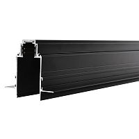 Трек низковольтный наклодной/подвесной без провода питания Wolta WML-TR2/01B 2м Черный картинка 